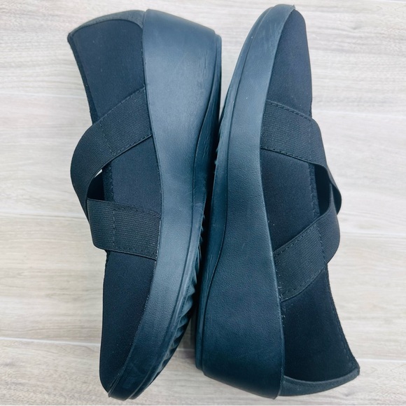 Crocs Busy Day Black Strappy Wedge Sandals Casual Shoes 205306 | Size US 8 - Picture 3 of 9